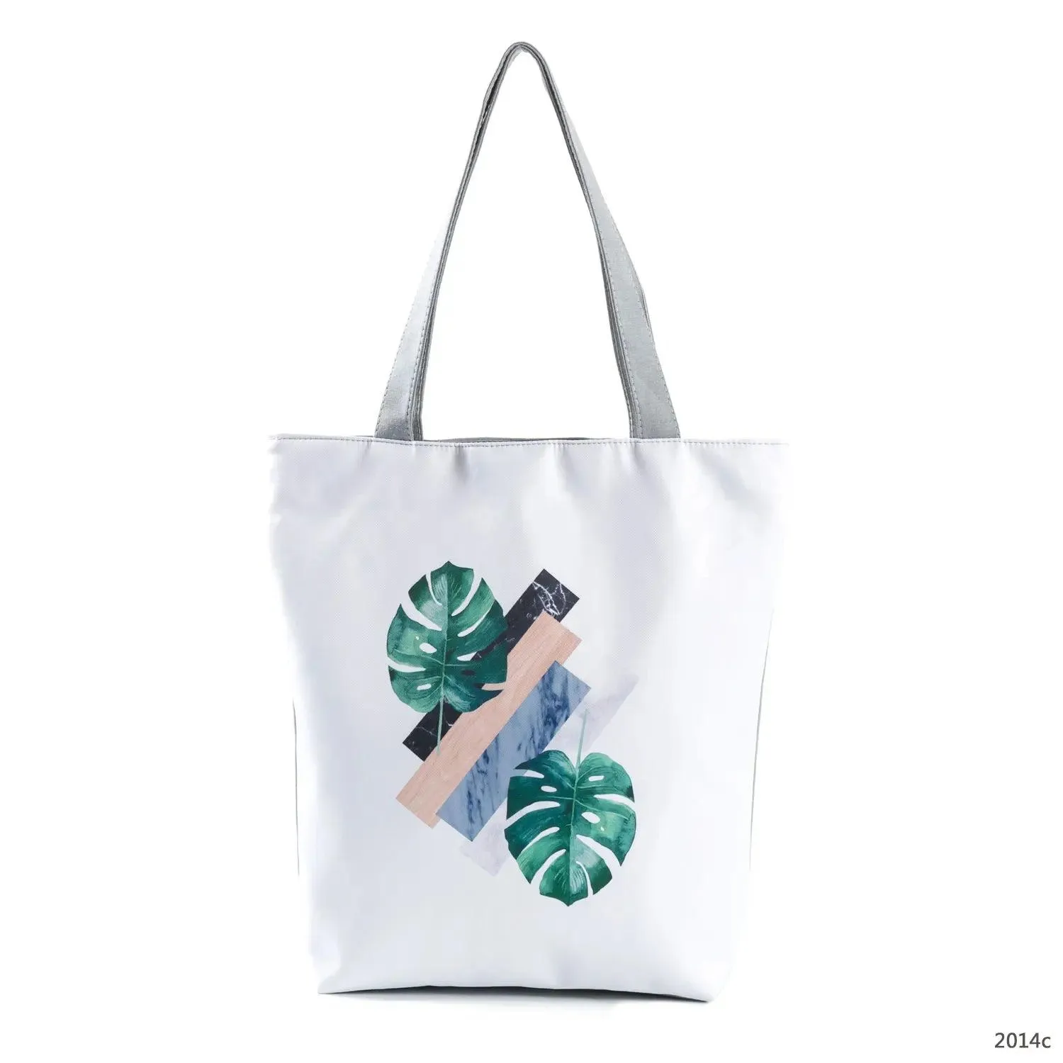 Floral Printed Large Capacity Canvas Tote