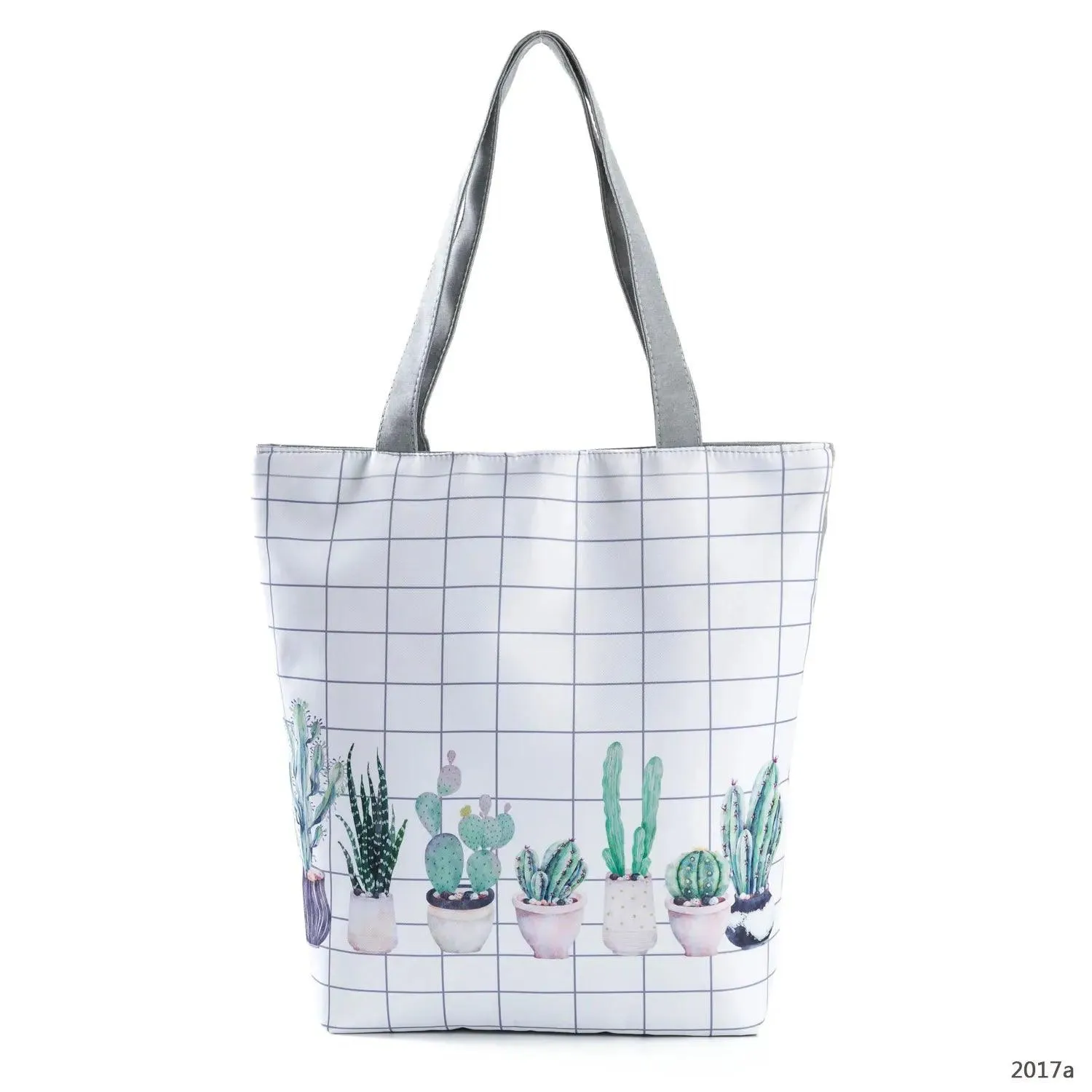 Floral Printed Large Capacity Canvas Tote