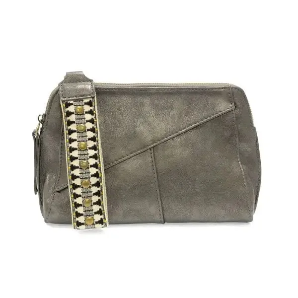 GIGI CROSSBODY WITH WOVEN WRISTLET STRAP