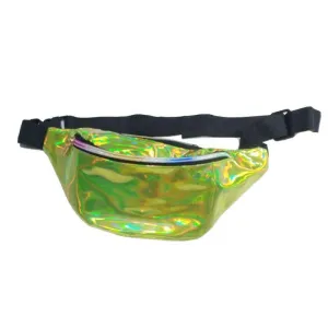 Green Iridescent Fanny Pack Bum Bag