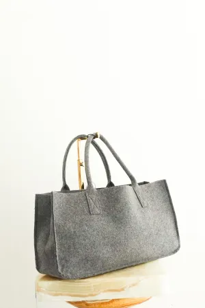 Grey Felt bag RRP £350 (final sale)