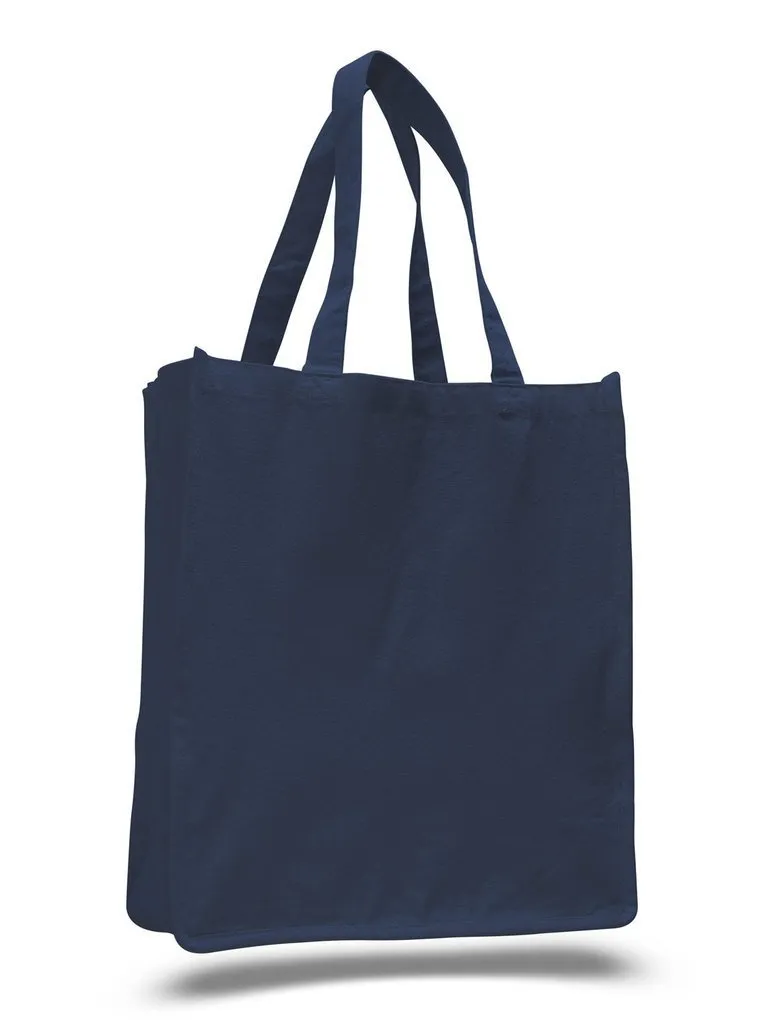 HEAVY SHOPPER CANVAS TOTE BAG