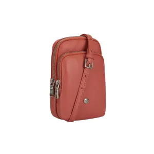 Jekyll & Hide Small Mobile Phone Sling Purse - Apricot