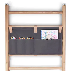 KAOS Endeløs Canvas Organizer for Wall Bar – Dark Grey