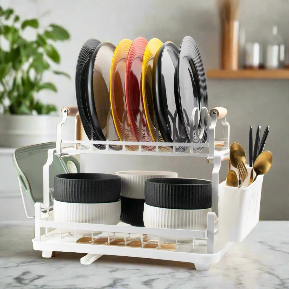 KitchenPro Stack & Dry Dish Organizer