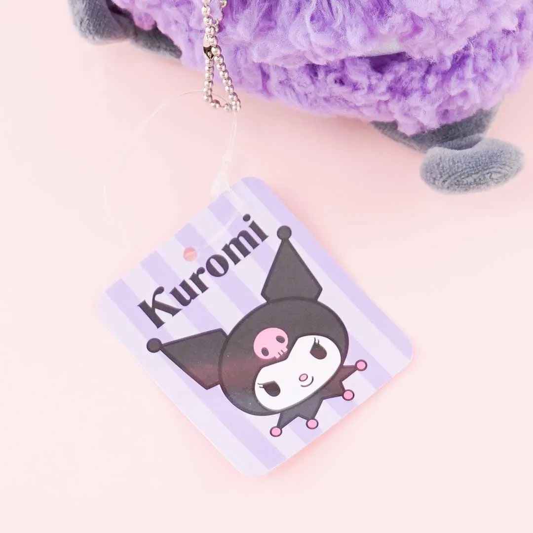 Kuromi Wooly Macaron Pouch