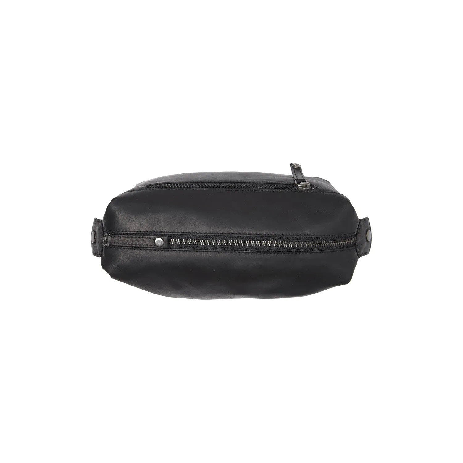 Leather Toiletry Bag Black Westport