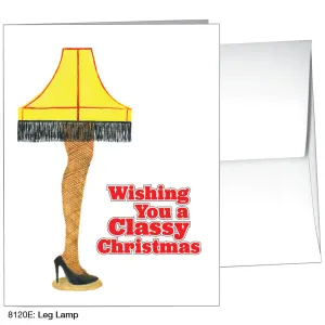 Leg Lamp, Greeting Card (8120E)