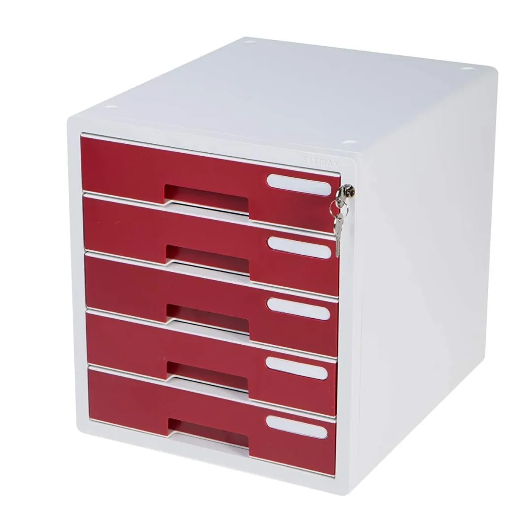 Litem System Color File 5 Drawers Cabinet