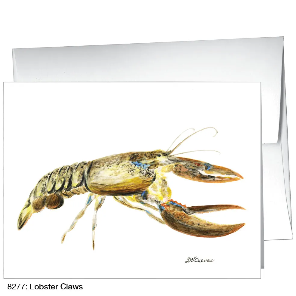 Lobster Claws, Greeting Card (8277)