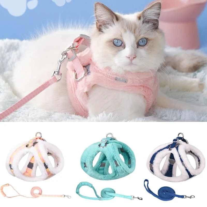 Luxurious Cat Harness Leash Sets