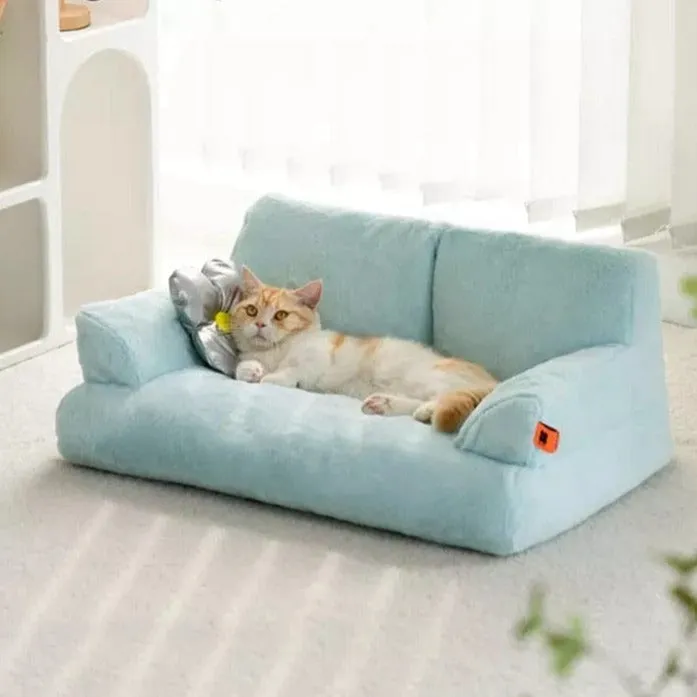 Luxurious Cat Sofa and Cushion