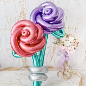 Luxurious Jumbo Rose Balloon Flower Bouquet