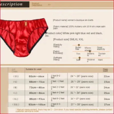 Luxurious Mulberry Silk Panties for Women