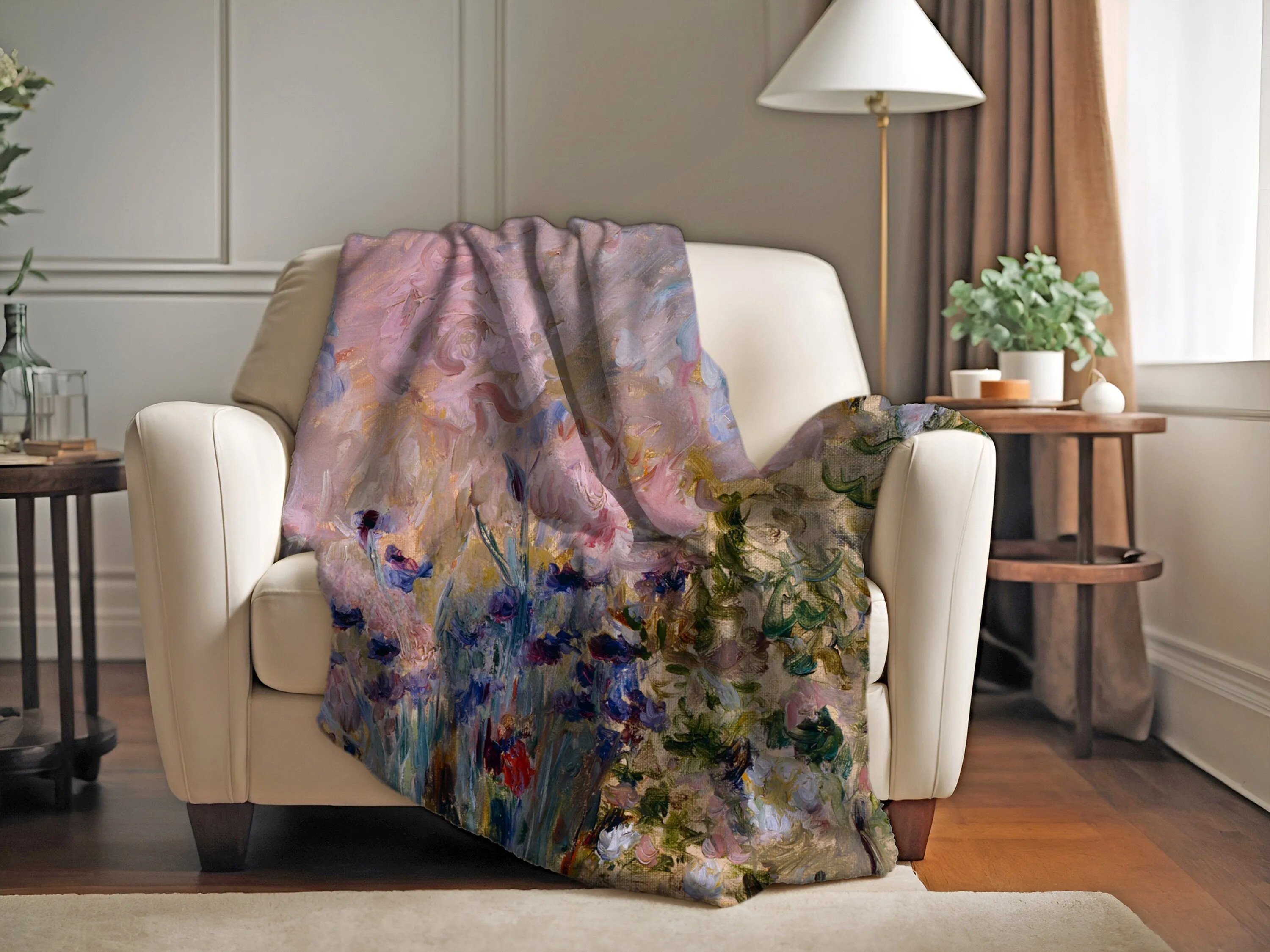 Luxurious Plush Velveteen Throw Blanket