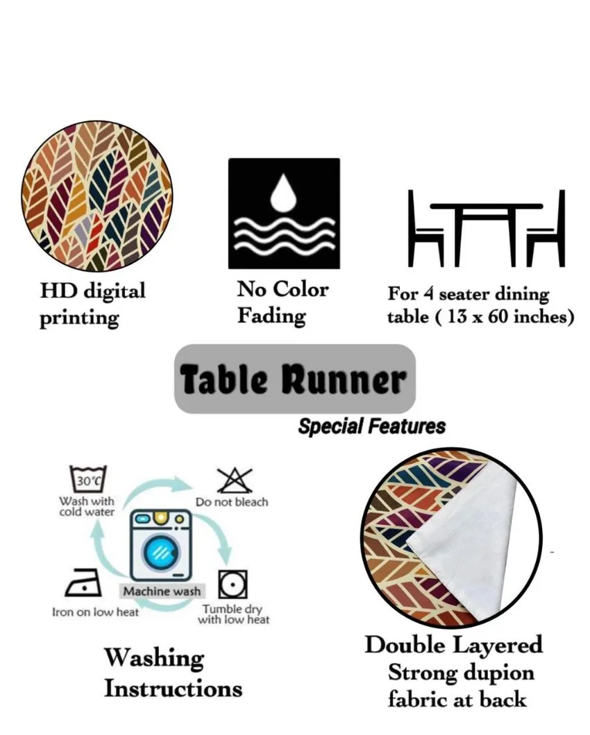 Luxurious Polyester Table Runner