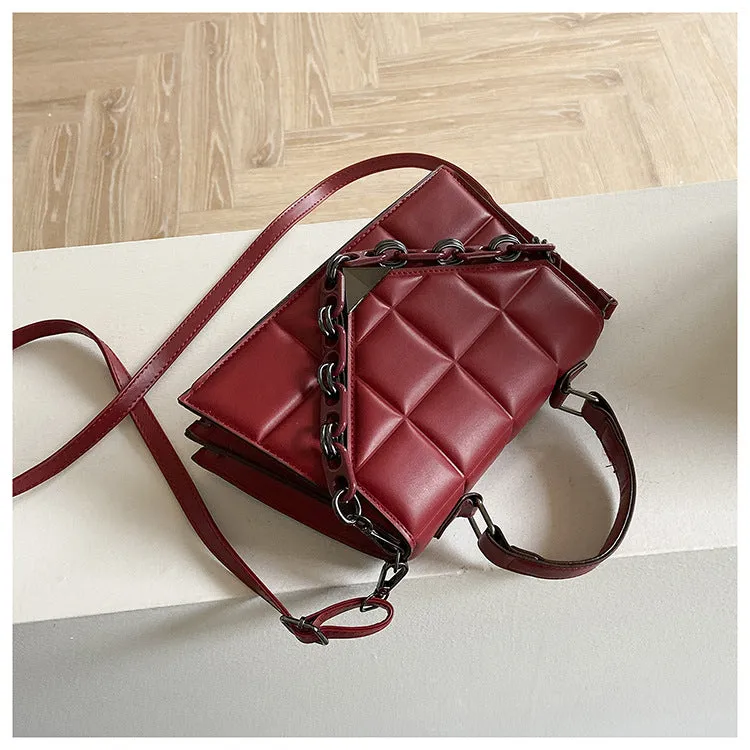 Luxury Women Flap Shoulder Bag with Chain - BT5084