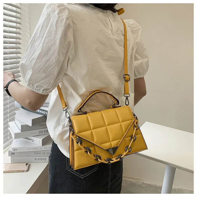 Luxury Women Flap Shoulder Bag with Chain - BT5084