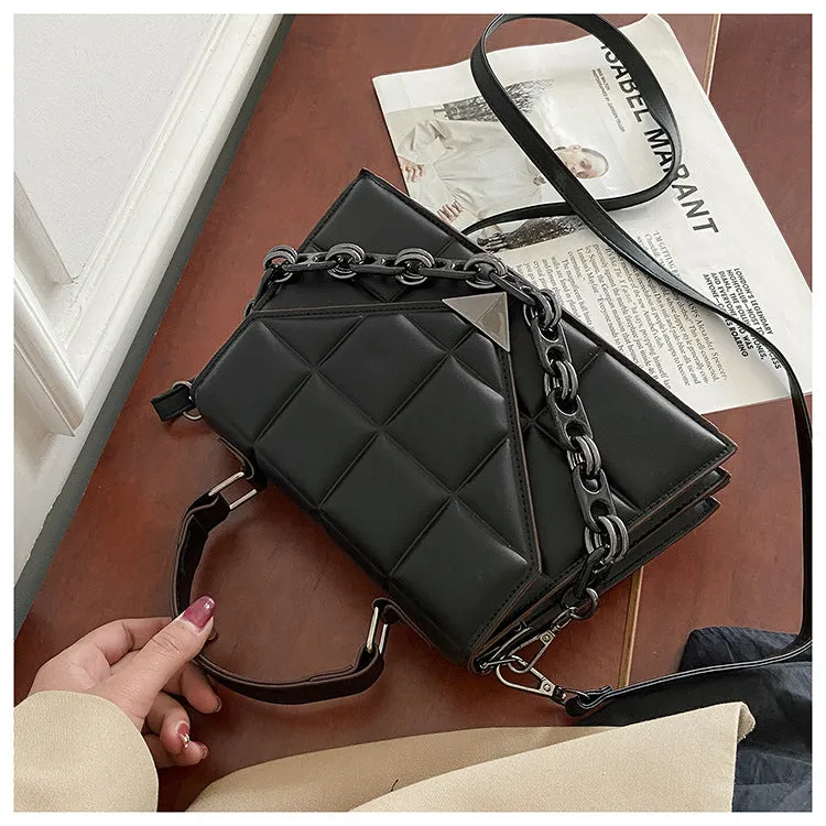 Luxury Women Flap Shoulder Bag with Chain - BT5084