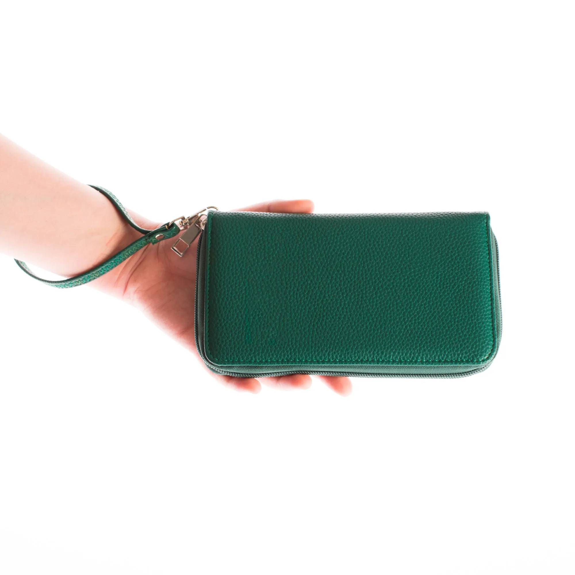 Michigan State University Zip Organizer Wallet Pebble