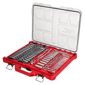 Milwaukee 48-22-9486 - 106pc 1/4" and 3/8" Metric & SAE Ratchet and Socket Set w/PACKOUT™ Low-Profile Organizer