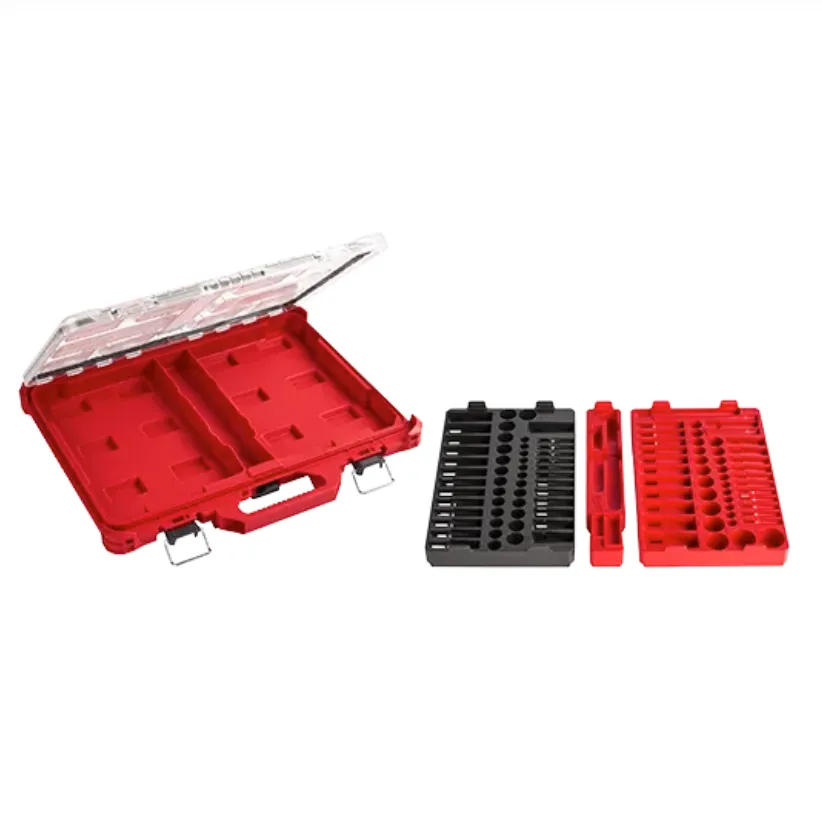 Milwaukee 48-22-9486 - 106pc 1/4" and 3/8" Metric & SAE Ratchet and Socket Set w/PACKOUT™ Low-Profile Organizer