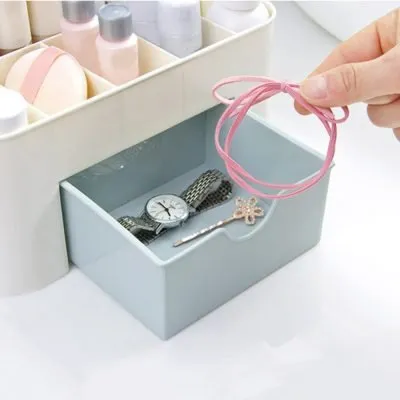 Mini Makeup Storage Box - Desk Organizer