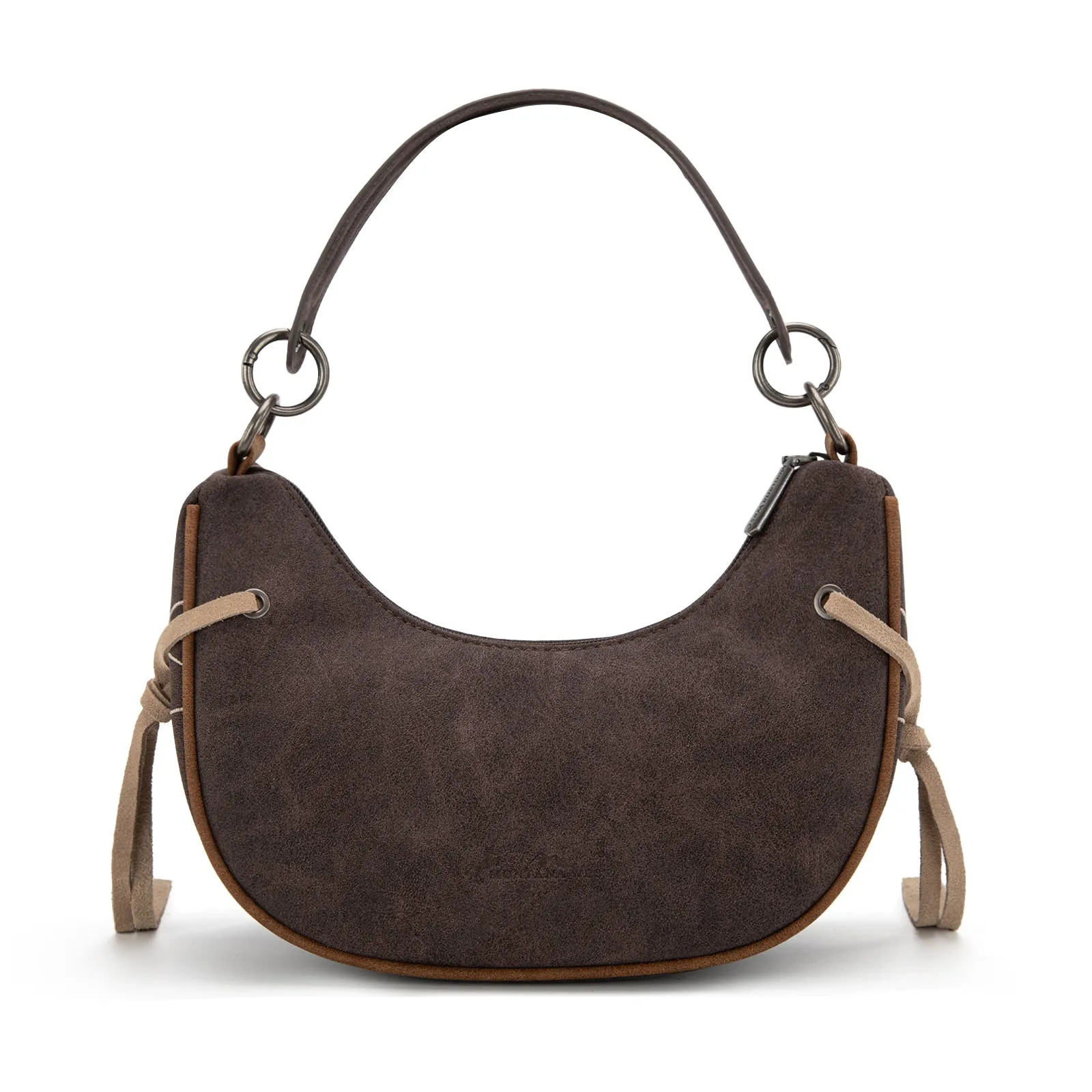 MW1302-919  Montana West Concho Collection Crescent Crossbody Bag