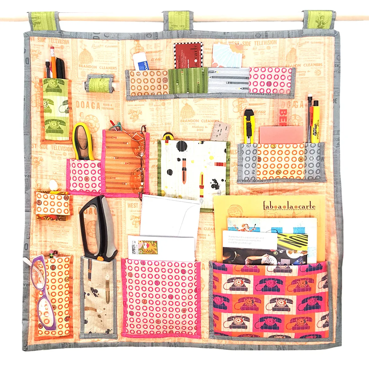 Notebook Cover   Hanging Wall Organizer Pattern Bundle