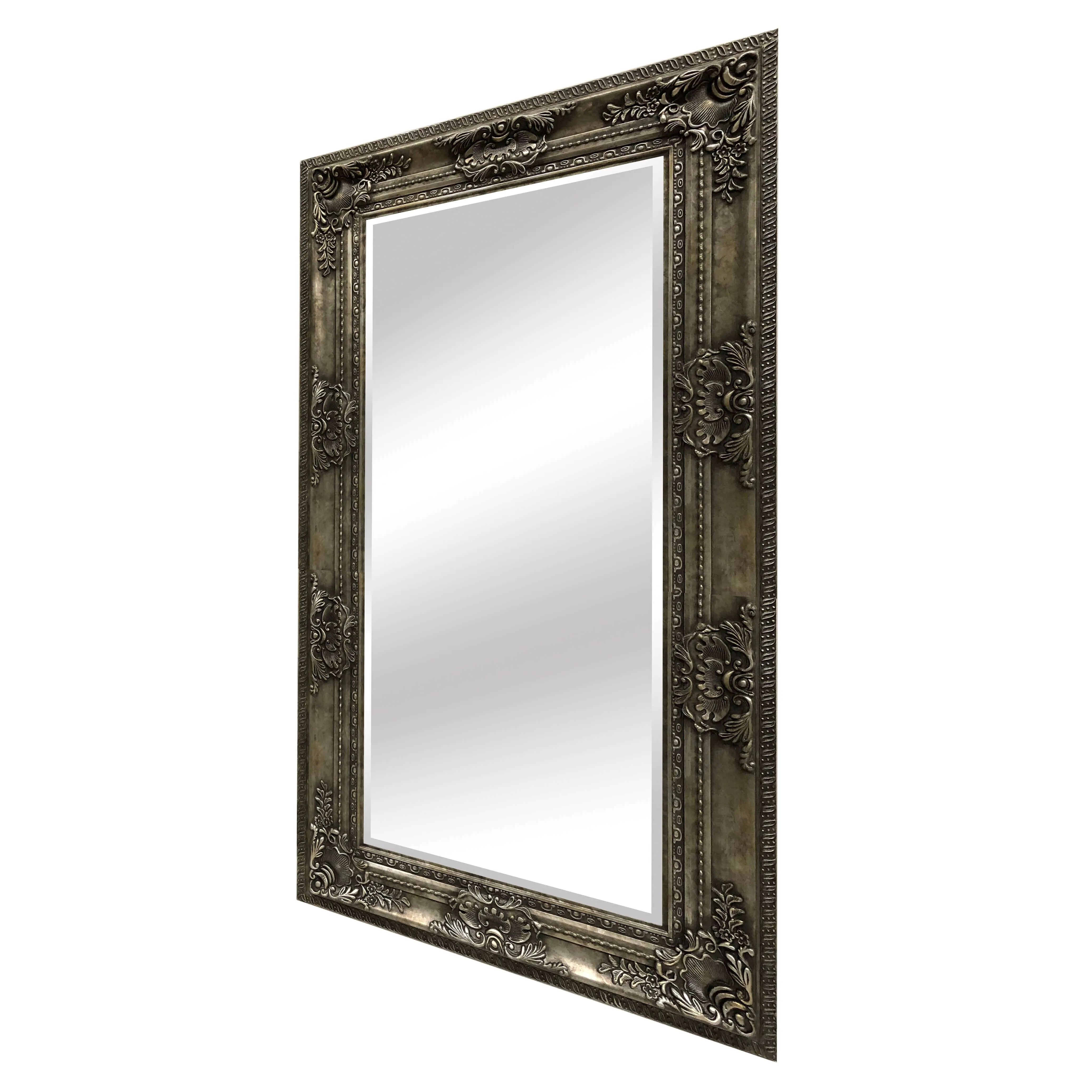 Ornate Antique Style Framed Leaner Mirror 180cm