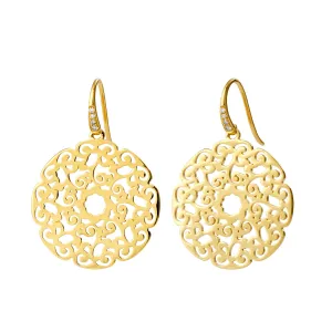 Ornate Gold Earrings