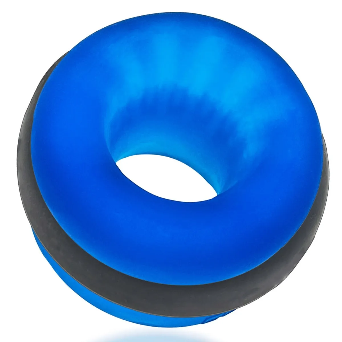 Oxballs Ultracore Core Ball Stretcher With Axis Cock Ring Blue Ice