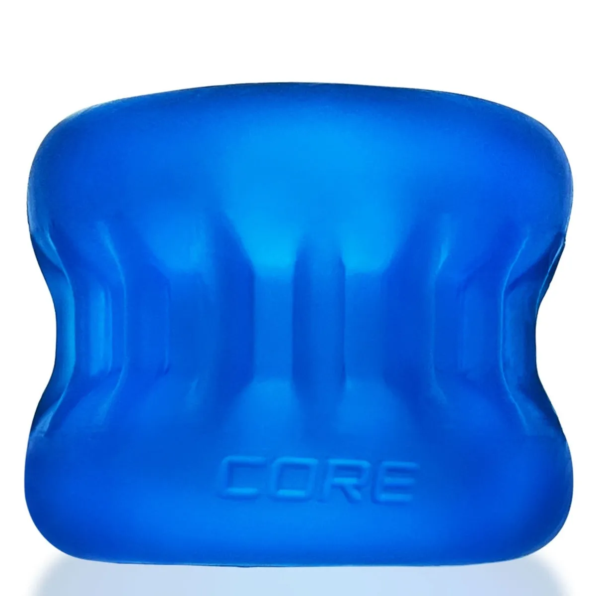 Oxballs Ultracore Core Ball Stretcher With Axis Cock Ring Blue Ice