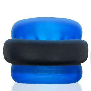 Oxballs Ultracore Core Ball Stretcher With Axis Cock Ring Blue Ice