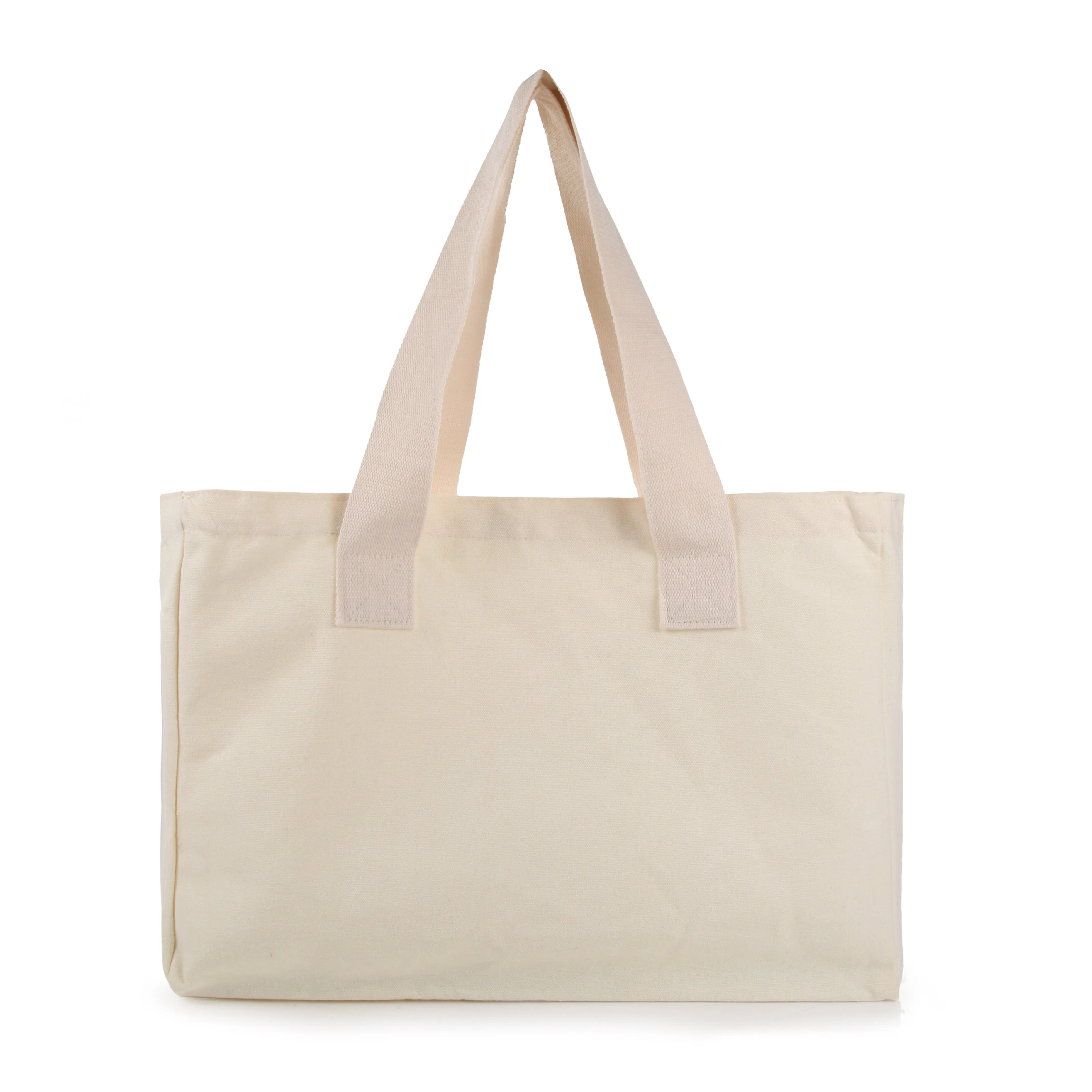 Personalised Canvas Shopper Bag - Natural