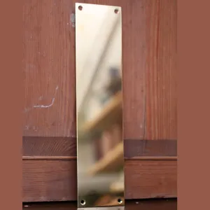 Polished Brass Door Fingerplate