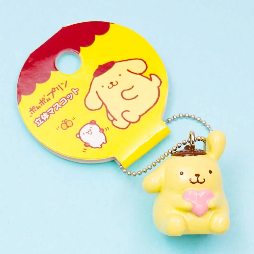 Pompompurin Heart Charm