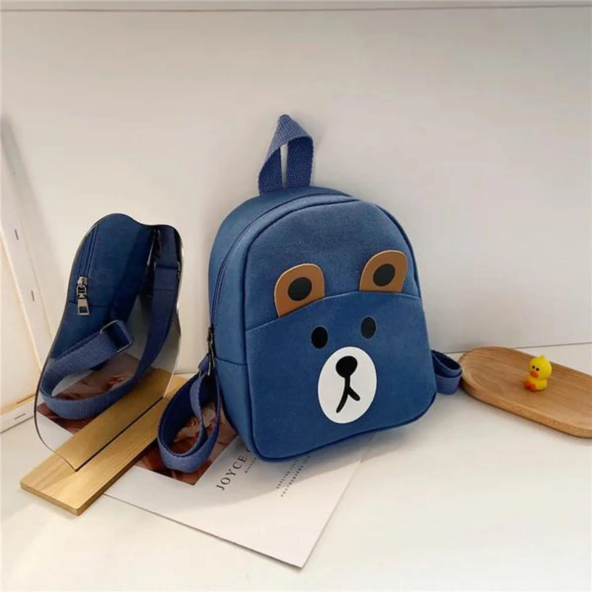 Preschool Children's Teddy Backpack - Blue