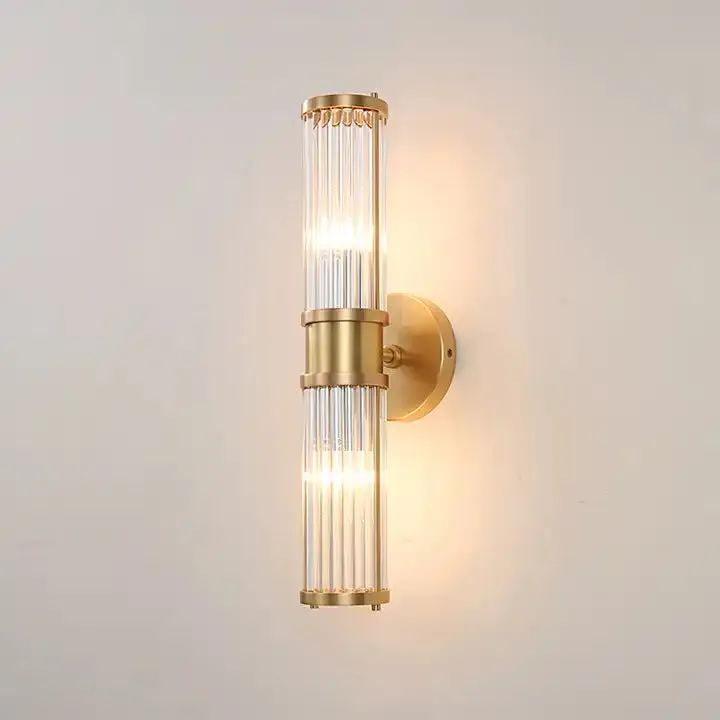 Preston II Wall Light in Brushed Brass