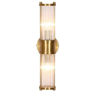 Preston II Wall Light in Brushed Brass