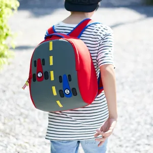 Race Car Preschool Backpack - Dabbawalla Bags