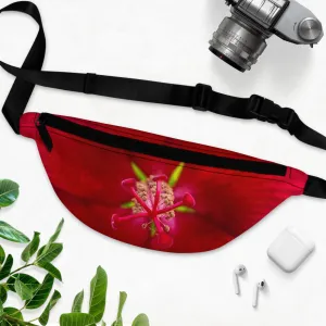 Red Orchid Floral Crossbody Bag| Unique Crossbody Bag|Designer Bag| Lightweight Bag with Adjustable Straps|Accessories|Gifts|Great for Fall|