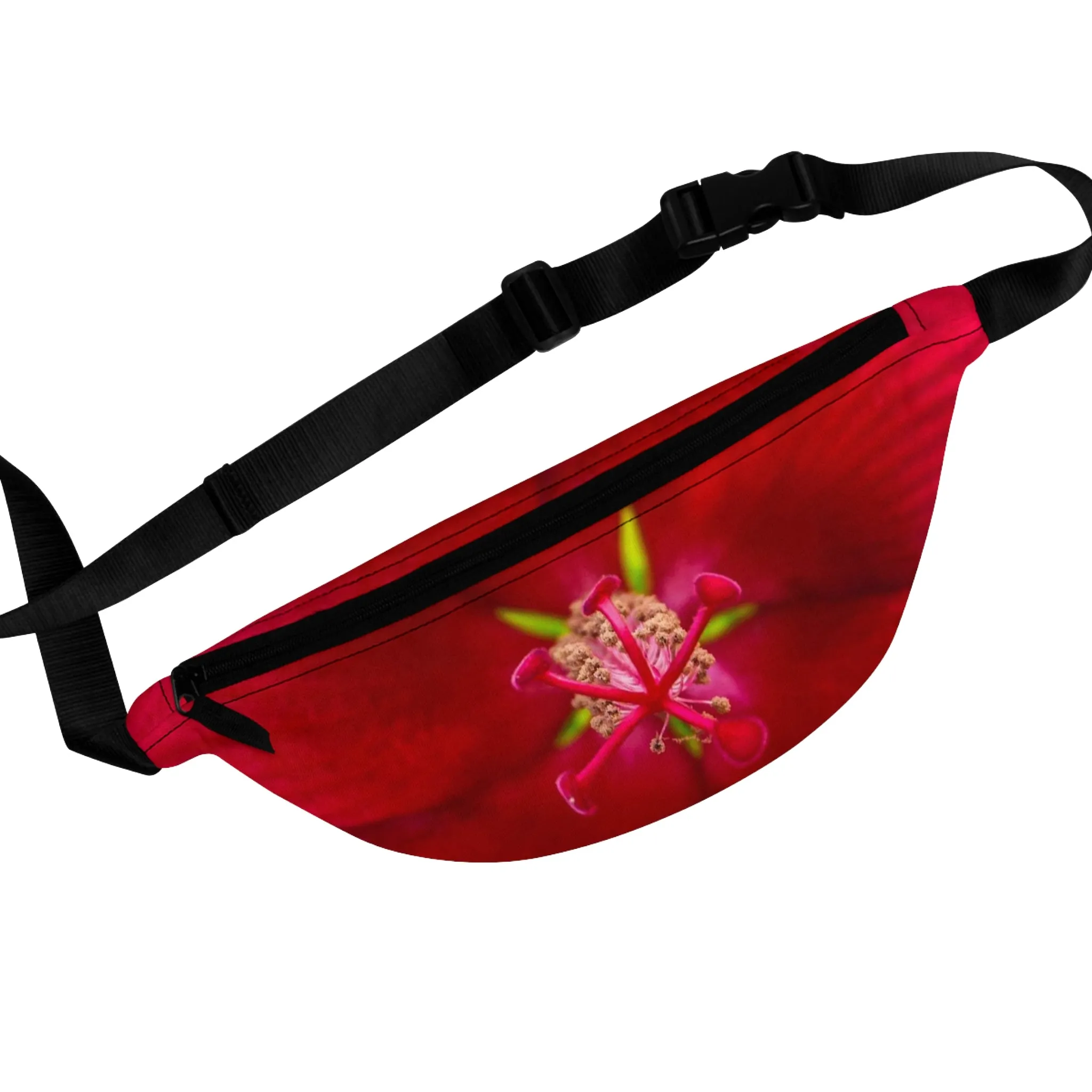 Red Orchid Floral Crossbody Bag| Unique Crossbody Bag|Designer Bag| Lightweight Bag with Adjustable Straps|Accessories|Gifts|Great for Fall|