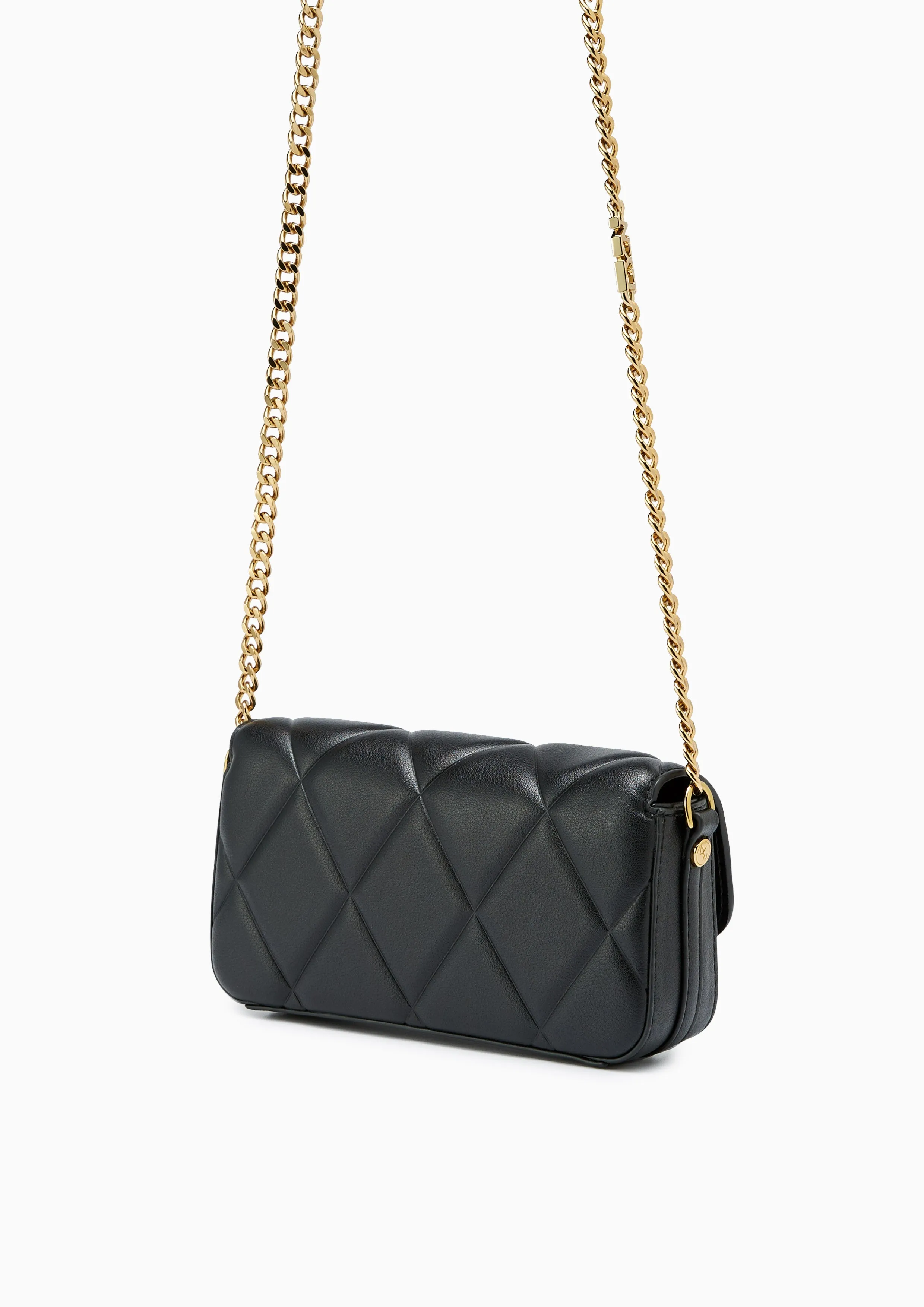 Rexha Flap Phone Wallet On Chain - Black