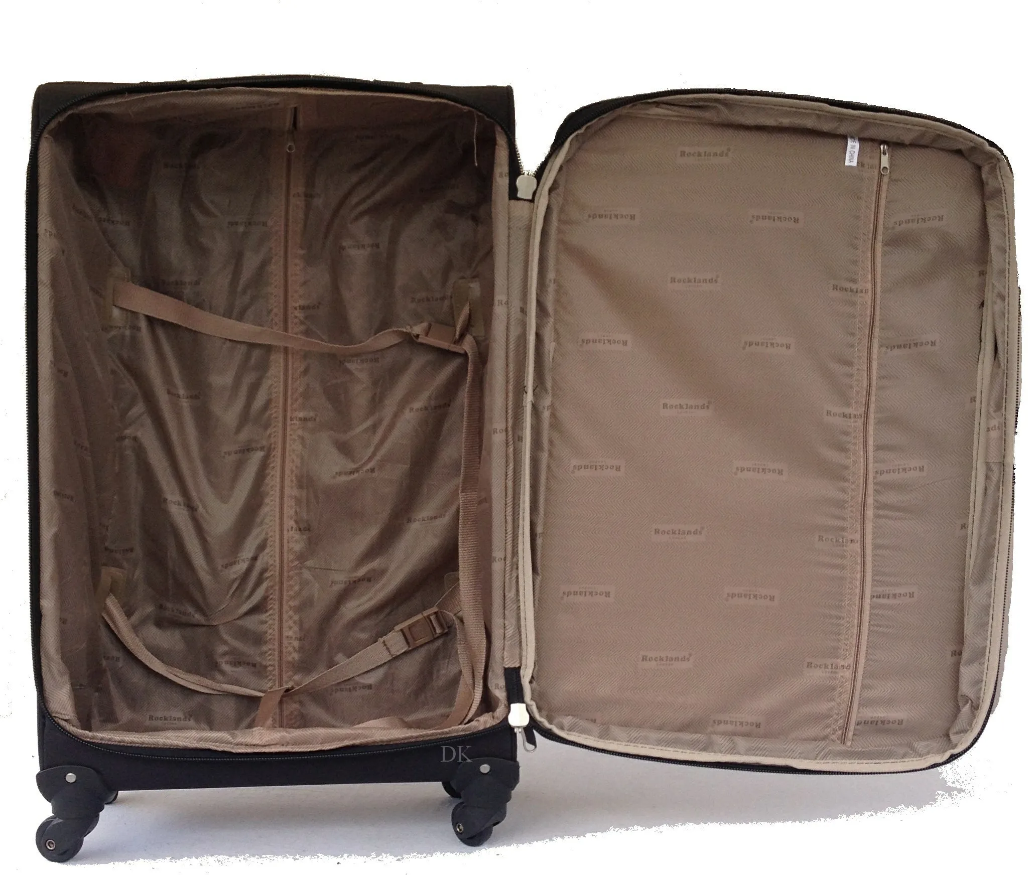 RL-501 4 Wheel Suitcase Brown