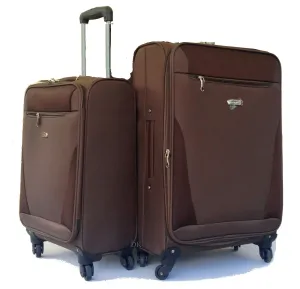 RL-501 4 Wheel Suitcase Brown