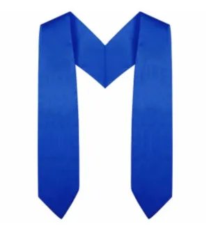 Royal Blue Preschool / Kindergarten Graduation Stole