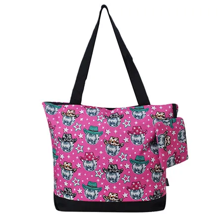 !SALE! Disco Cowgirl NGIL Canvas Tote Bag