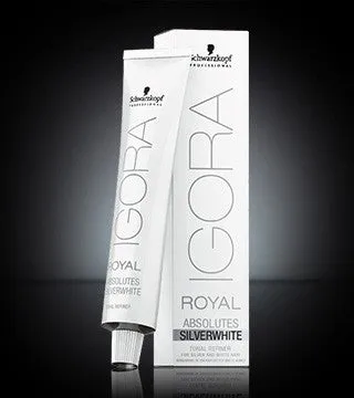 SCHWARZKOPF IGORA ROYAL ABSOLUTES Silver White Tonal Refiner