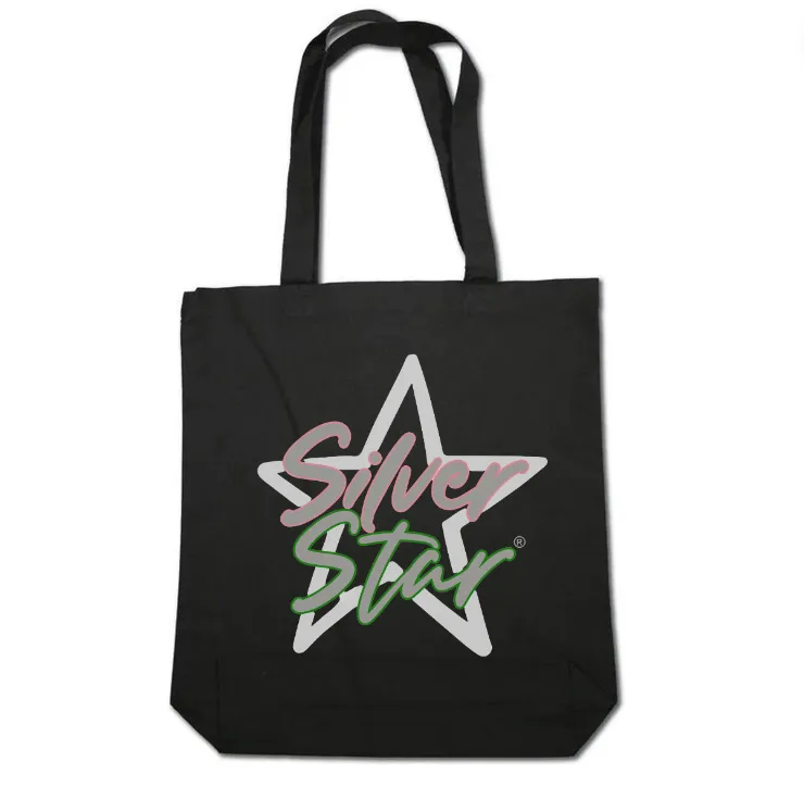 Silver Star Tote Bag